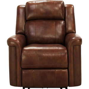 Richfield Leather Power Sofa With Power Headrest, Lumbar, And Drop Down ...