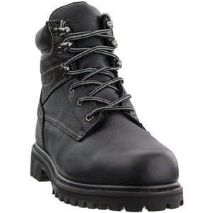 black mechanic boots