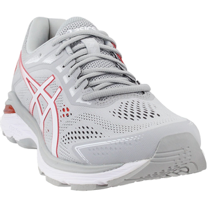 Asics Gt 00 7 Running Shoes Grey Mens Lace Up Athletic