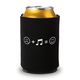 World Wide Stereo Music Makes Us Happy Beverage Can Koozie