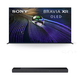 Sony XR65A90J 65 Class BRAVIA XR OLED 4K Ultra HD TV with HTA7000 7.1.2ch Dolby Atmos Soundbar