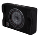 Kicker 48CVTDF122 Sealed Down-Firing Enclosure with 12 2-Ohm Subwoofer