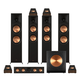 Klipsch Reference Premiere RP-8060FA II 7.1.4 Dolby Atmos Home Theater System (Walnut)