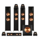 Klipsch Reference Premiere RP-8060FA II 7.1.4 Dolby Atmos Home Theater System (Ebony)