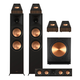 Klipsch Reference Premiere RP-8000F II 5.1.2 Dolby Atmos Immersive Home Theater System (Walnut)