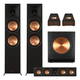 Klipsch Reference Premiere RP-8000F II 5.1 Home Theater Speaker System with 15 Sub (Walnut)