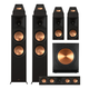 Klipsch Reference Premiere RP-8000F II 5.1.4 Dolby Atmos Home Theater System (Walnut)