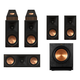 Klipsch Reference Premiere RP-600M II 5.1.2 Dolby Atmos Home Theater System (Walnut)