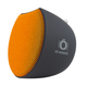 OC Acoustic Newport Plug-in Outlet Speaker with Bluetooth 5.1 and Built-in USB Type-A Charging Port (Orange/Black)
