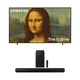Samsung QN65LS03BA 65 The Frame QLED 4K Smart TV (2022) with HW-Q600B 3.1.2ch Soundbar with Dolby Audio & DTS: X (2022)