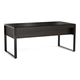 BDI Corridor 6521 Desk (Charcoal Stained Ash)