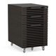 BDI Corridor 6507 Mobile File Pedestal (Charcoal Stained Ash)