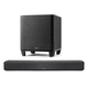 Denon Home Sound Bar 550 with Dolby Atmos and HEOS Built-in and Denon Home Wireless 8 Subwoofer with HEOS