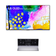 LG OLED65G2PUA 65 4K OLED evo Gallery Edition TV with Stand and Backcover