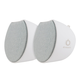 OC Acoustic Newport Plug-in Bluetooth Speakers - Pair (Gray/White)