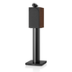 Bowers & Wilkins 705 S3 2-Way Bookshelf Speaker (Mocha) with FS-700 Floor Stand (Black) - Each