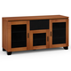 Salamander Chameleon Collection Elba 336 Triple Speaker Integrated Cabinet (Wide Framed American Cherry Doors with Smoked Glass Inserts)