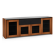 Salamander Chameleon Collection Corsica 345 Quad Speaker Integrated Cabinet (Thick Cherry with Black Glass Top)