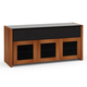 Salamander Chameleon Collection Corsica 339 Triple Speaker Integrated Cabinet (Thick Cherry with Black Glass Top)