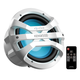 Kenwood XM1041BL eXcelon Motorsports 10 All-Weather Outdoor Subwoofer with Adjustable Lighting - Each (White)