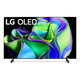 LG OLED42C3PUA 42 4K UHD OLED evo Smart TV with Ultra Slim Design, Dolby Vision, & A9 Intelligent Processor (2023)
