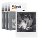 Polaroid i-Type Film Black & White Frame Three Pack for Now, Now+, Lab, OneStep 2, and OneStep+ Cameras (24 sheets)