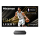 Hisense L5H 4K UHD Ultra Short Throw Laser TV Projector with 120 Light Rejecting Screen, Dolby Vision, Dolby Atmos, & Google TV