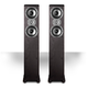 Polk Audio TSi300 3-Way Tower Speakers with Two 5-1/4 Drivers - Pair (Black)