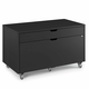 BDI MODICA File Pedestal 6347 (Charcoal Stained Ash)