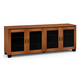 Salamander Chameleon Collection Elba 347 Quad AV Cabinet (Wide Framed American Cherry Doors with Smoked Glass Inserts)