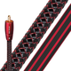 AudioQuest Red River RCA Male to RCA Male Cables - 3.28 ft. (1m) - 2-Pack
