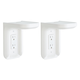 Sanus Outlet Shelves for Sonos One, PLAY:1, and Boost - Pair (White)