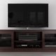 Furnitech 70 FT70CCW Contemporary TV Stand Media Console (Wenge)