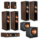 Klipsch RP-8060FA 7.2.4 Dolby Atmos Home Theater System (Walnut)
