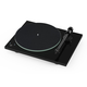Pro-Ject T1 Reference Turntable with Speed Change and Pre-Amp (Black)
