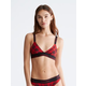 Modern Cotton Holiday Unlined Triangle Bralette