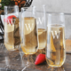 Personalized Stemless Champagne Flutes - Set of 4