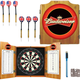 Budweiser Cabinet Dart Board Set