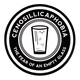 Cenosillicaphobia - The Fear Of An Empty Glass Metal Bar Sign