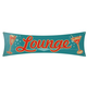 Retro Lounge Bowtie Metal Bar Sign
