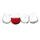 Personalized Tipsy Swivel Bottom Stemless Wine Glasses - 12 oz - Set of 4