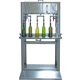 EnoItalia Wine Bottle Filler | 6 Spout | Stainless Trolley Cart | Level Gauge | 980L/h Fill Rate