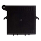 20x20 Noryl End Plate (Black) - Handle Side