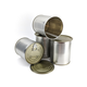 Tin Plated Steel Cans - 850ml/28.7 oz. (Case of 98)