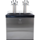 KOMOS® Double-Wide Kegerator with Intertap Stainless Steel Faucets