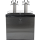 KOMOS® Double-Wide Kegerator with NukaTap Stainless Flow Control Faucets