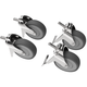 BrewBuilt® X-Series Uni Conical Rolling Caster Kit