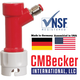 CMBecker Pin Lock Quick Disconnect (QD) | Gas In | Flared | High-Quality Plastic QD | NSF Registered | Made in Germany | Assembled in USA