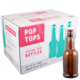 Pop Cultures | Pop Tops Swing Top Bottles | Amber Glass Bottles | 16 oz | Case of 12