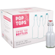 Pop Cultures | Pop Tops Swing Top Bottles | Clear Glass Bottles | 16 oz | Case of 12